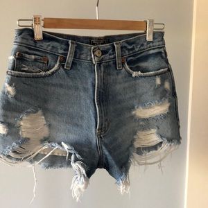 Abercrombie denim shorts